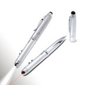 4-in-1 C-Stylus Ballpoint Pen (Laser Etching)